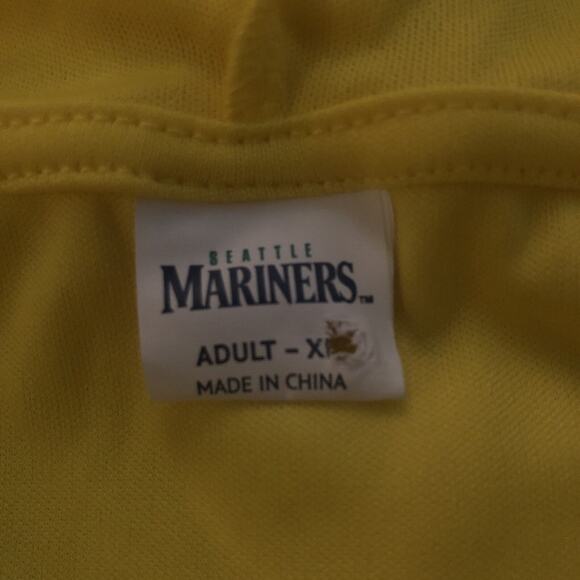 Randy Arozarena XL Crossed Arm Lightweight SGA Lightweight Yellow Hooded Jersey - Picture 13 of 13